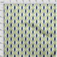 thumbnail image 3 of oneOone Cotton Poplin Fabric Diamond Ikat Printed Craft Fabric BTY 56 Inch Wide, 3 of 4