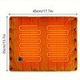 thumbnail image 4 of SNNROO USB Powered Electric Heating Pad - Multi-Functional Detachable Cushion for Office  Outdoor  Square Dance - Intelligent Whole Body Heat Therapy with Adjustable Temperature - Unscent, 4 of 7