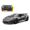 thumbnail image 1 of Bburago Lamborghini Sesto Elemento Gris Mat 1-24 Modèle de Voiture Moulée sous Pression, 1 of 1