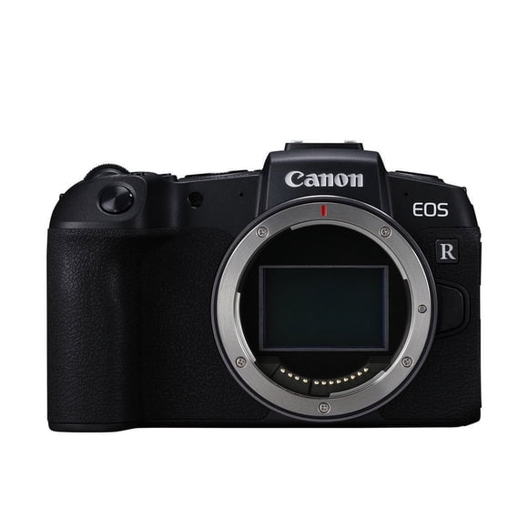Canon EOS RP Appareil Photo Numérique Sans Miroir (Boîtier Seulement, Modèle Intl) - Plein Cadre, Capteur CMOS 26,2 Mpx, Vidéo 4K, AF Double Pixel, Wi-Fi et Bluetooth, Compatible avec Objectifs RF et EF/EF-S