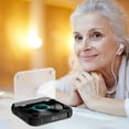 thumbnail image 4 of Uscallm Portable CD Player Bluetooth 5. Wireless Music Player for Home Car Travel, Prenatal Education English Learning Audio Repeater, Rechargeable Personal Compact Disc Player, 4 of 7
