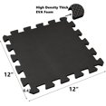 thumbnail image 2 of Tiles Interlocking Foam Mat Floor Tiles .; Thickness EVA Foam Puzzle Mat with Borders Soft Protective Exercise Padding Mats for Fitness Children Play Gym ; x ;, 2 of 8