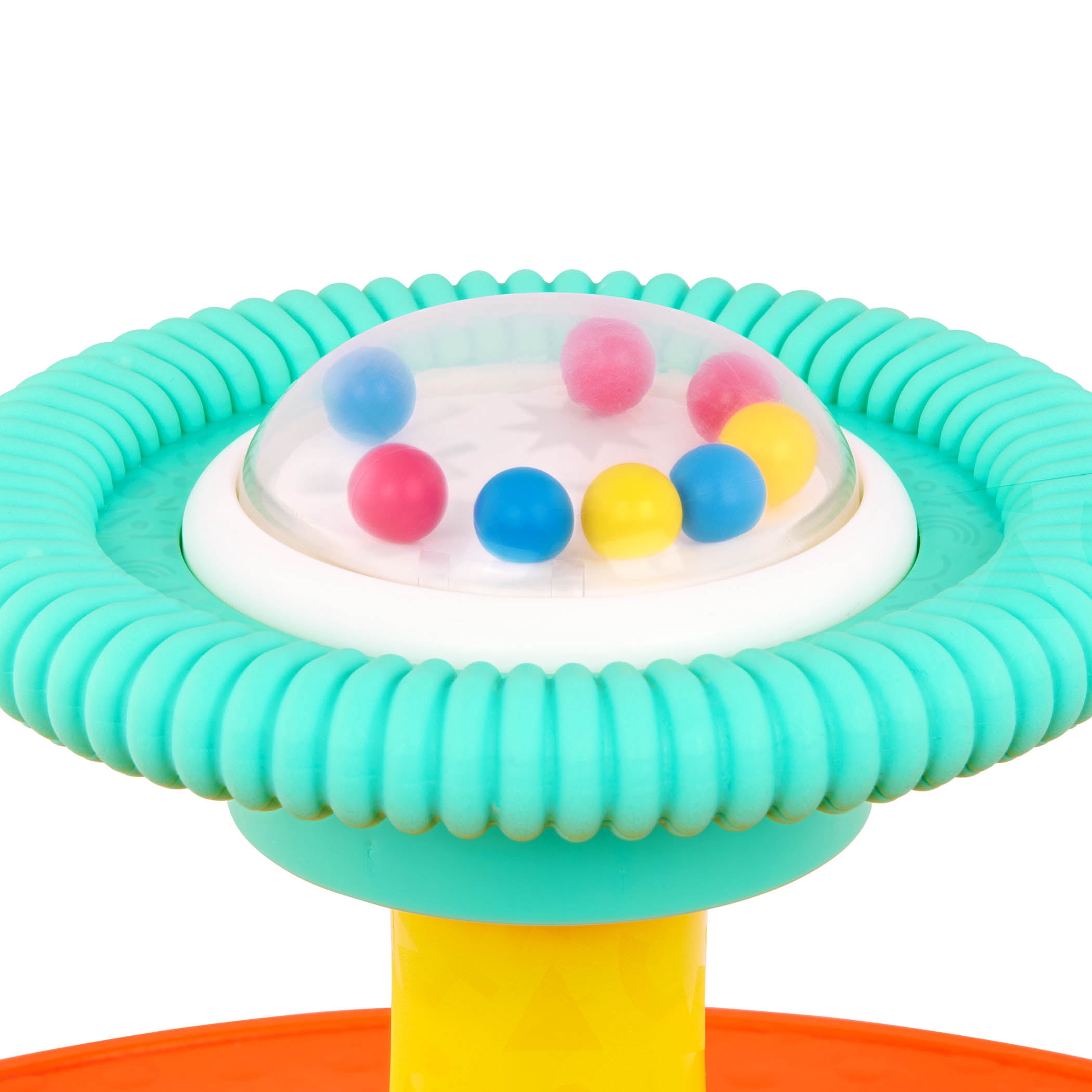 Twist & Spin Activity Toy 3 Pieces with Ball Popper, for Toddler 18 Months and Preschool Toys by Battat
