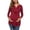 Rouge, variante sur zanvin Chemises de Maternité pour Femmes Article des Fêtes, Col en V Manches Longues Bandage Couleur Unie Blouse d'Allaitement pour Femmes Enceintes, Rouge