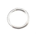 thumbnail image 1 of HDSupplies 200 Pieces - 8mm Jump Rings Bright Silver Tone - 16 Gauge, 1 of 4