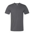 thumbnail image 1 of American Apparel USA-Made Fine Jersey Tee, XS, Asphalt, 1 of 1