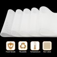 thumbnail image 2 of 8 Pack Plateaux en Silicone Moyen Tapis de Grille pour Récolte Accessoire Réutilisable pour Machine à Lyophiliser Matériaux de Qualité Alimentaire (m - Moyen) Blanc, 2 of 5