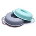 thumbnail image 2 of 9 Inch Round Silicone Cake Mold Fluted Cake Baking Pan Non-Stick Bakeware Cake Tin Pastry, 2 of 8
