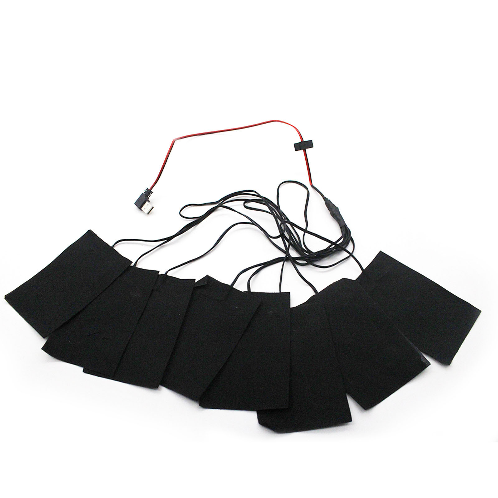 Usb Heating Pad for Heating Clothes Film Heating Pad for Heating Clothes Heater Electric Heating Film Vest Down Jacket Portable Usb Charging Warm Heating Pad