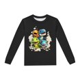 thumbnail image 5 of Pyjamas pour Garçons Tout-Petits Ensemble de Pyjama Imprimé Dinosaure Col Rond Manches Longues Pantalon 2 Pcs Printemps Automne Pyjamas pour Bébé Noir 8 Ans-9 Ans, 5 of 5