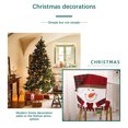 thumbnail image 3 of stanreset Christmas Decorations Santa Claus Snowman Elk Portable Chair Cover Protector Slipcover Protective Sleeve for Home Theme Party Snowman, 3 of 5