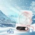 thumbnail image 2 of Ohufall USB Rechargeable Portable Fan Wall Mount And Stand Multi Speed Cooling Fan For Bedroom Office, 2 of 5