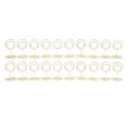 thumbnail image 1 of 20Pcs Numéro de Table Se Trouve en Forme Ronde Stable Métal Électrolytique Largement Utilisé Porte-Cartes de Lieu pour le Bureau de Fête de Mariage, 1 of 14