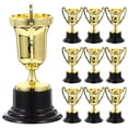thumbnail image 2 of MasteelfCA 10 Pcs Trophées de Récompense en Plastique Trophée d'Or Gobelets Récompense Fournitures de Récompense Scolaires, 2 of 8