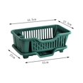 thumbnail image 2 of Dish Drying Rack Kitchen Storage Rack Tools for Kitchen from scratch, sturdy Countertop Cabinet Dark Green, 2 of 9