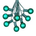 thumbnail image 1 of 100 Foot G40 Outdoor Patio String Lights, 125 Green Globe Bulbs, C7 Base, 1 of 6