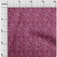 thumbnail image 1 of oneOone Polyester Lycra Fabric Geometric Maze Kasuri Decor Fabric Printed BTY 56 Inch Wide, 1 of 4