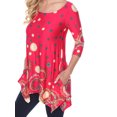 thumbnail image 4 of (fuchsia, s) - Women's Erie Tunic Top, 4 of 4