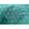thumbnail image 4 of oneOone Tissu en Coton et Soie Imprimé Kasuri Signe Plus 1 Mètre 42 Pouces de Large, 4 of 4