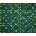 thumbnail image 4 of oneOone Polyester Lycra Fabric Quatrefoil Block Print Fabric By The Yard 56 Inch Wide, 4 of 4