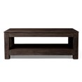 thumbnail image 4 of Maven Lane Paulo Wooden Coffee Table with Set of 2 Side Tables, Weathered Brown, 4 of 12