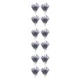 thumbnail image 3 of kurtrusly 4pcs Plastic Low Maintenance Artificial Flower Any Decor With Realistic Appearance Versatile Elegant purple 3Set, 3 of 6