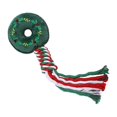 thumbnail image 1 of MERIGLARE Christmas Dog Toy Interactive Xmas Dog Rope Toy for Puppy Training Cleaning Donut, 1 of 1