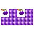 thumbnail image 4 of QualitChoice 100 Square Aluminum Foil Wrappers for Chocolate Sweets Candy Confectionery purple 2Set, 4 of 6