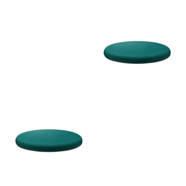 Baohd Chaise Coussin Souple Confortable et Agréable à la Peau Large Application Coussin Rond Vert Noirâtre 40cm 2Set