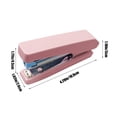 thumbnail image 3 of JWshufel Compact Stapler for Office School Use Easy Press Labor Saving Design Suitable for 10 Nail Types Binds Papers Snacks and Receipts Convenient Portable, 3 of 6