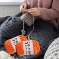 thumbnail image 1 of 5 Strands Milk Cotton Doll Crochet Diy Knitting Thread Baby Sweater Wool Ball, 1 of 6