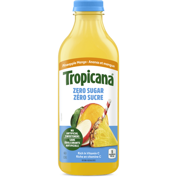 Tropicana Zéro Sucre Ananas et Mangue 1.36L