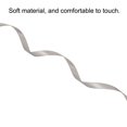 thumbnail image 3 of Unique Bargains 0.28' x 100 Yards Double Face Decorate Crafts Roll Satin Ribbon Gray, 3 of 5