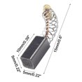 thumbnail image 4 of 2 Pcs Brosses en Carbone pour Moteurs Électriques 10x5x5mm Pièce de Rechange, 4 of 7