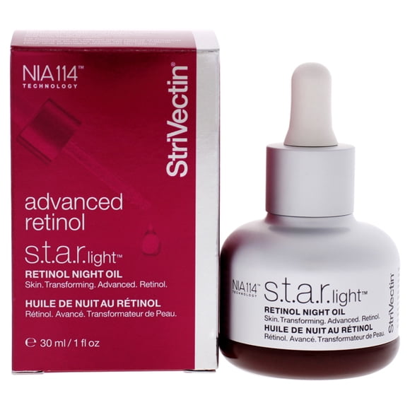 STAR Huile de Nuit au Rétinol Légère par Strivectin pour Unisexe - Huile 1 oz