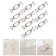 thumbnail image 4 of relayinert Candy Shaped Mini Necklace Organizer Earrings Necklace Storage Transparent 10 Pcs 1Set, 4 of 6