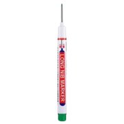 Long Head Deep Hole Marker Pens,5.1In Long Nib Marker, Longs Nose Markers, Waterproof Construction Markers Marking Tool,Green