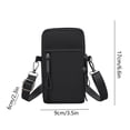thumbnail image 3 of Sale Today Clearance! Multifunctional Uncomplicated Mobile Phone Bag Wrist Bag Messenger Backpack, 3 of 6