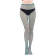 thumbnail image 1 of Penkiiy Bas Résille pour Femmes Chaussettes de Mode pour Femmes Couleur Chaussettes Perforées à la Mode Chaussettes en Filet de Pêche Super Élastiques Chaussettes à Bout Fermé en Maille Collants Bleu Foncé, 1 of 2