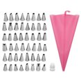 thumbnail image 1 of Amdohai Cake Decor Stainless Steel Cake Decorating Supplies Cake Turntable 50PCS/Set DIY Cream Tools, 1 of 8