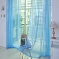 thumbnail image 1 of Sheer Door and Window Curtain Panel Scarf Drape for Elegant Home, 1 of 1
