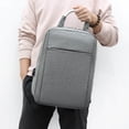 thumbnail image 4 of Yhmxh Closet Organizers and Storage Business Backpack Men's Computer Backpack Men's 17 Inch Large Capacity Student Backpack Travel Bag The Schoolbag, 4 of 9