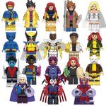 Super Ensemble de bâtiments d'aventure Hero: 18PCS Collection d'action figurative, Blocs de construction créative pour les enfants, cadeau de jeu imaginatif
