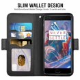 thumbnail image 2 of Étui de Téléphone Mobile pour oneplus 3, Étui de Téléphone / Étui oneplus 3t, Étui à Rabat, Noir, 2 of 7