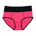 thumbnail image 3 of High Rise Women's Panties for Plus Size Seamless Triangle Underwear with Lift and Comfort Fit for Everyday Wear, 3 of 3