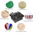 thumbnail image 4 of Carevas 100W Multi-Functional Table Saw Mini Desktop Electric Saw Cutter Speed & Angle Adjustable 16MM Cutting Depth for Wood Acrylic Cutting, 4 of 7