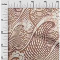 thumbnail image 2 of oneOone Cotton Cambric Brown Fabric Japanese Sewing Craft Projects Fabric Prints By Yard 42 Inch Wide, 2 of 4