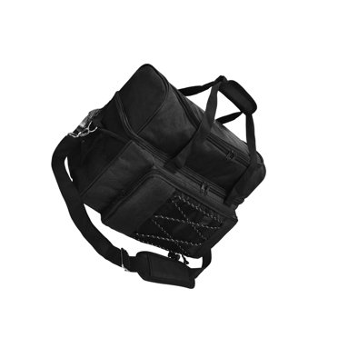 Ruiboury Sac de Quilles pour 2 Balles Poignée Professionnelle Fermeture Éclair avec Double Fourre-Tout de Quilles