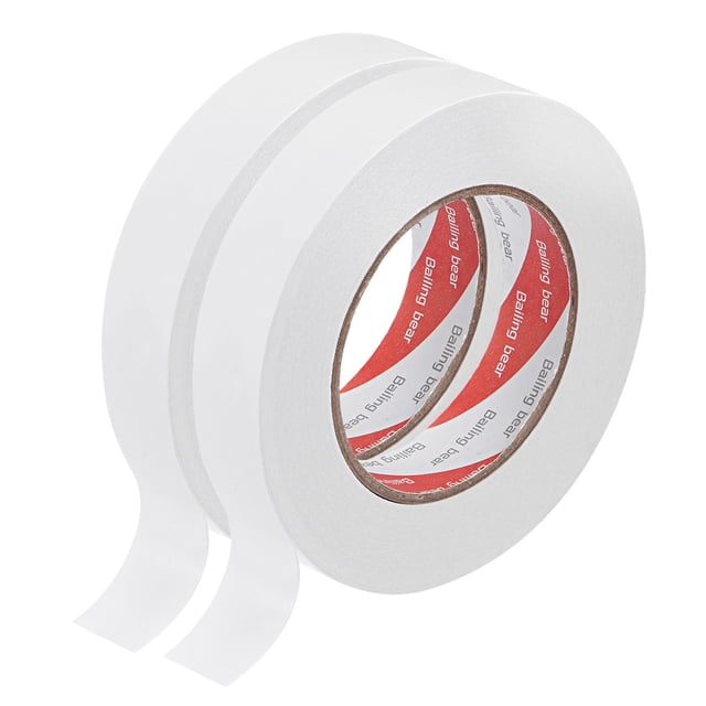 Unique Bargains Double-Sided Adhesive Tapes Paper Backing for DIY Arts Crafts Scrapbook 25mm