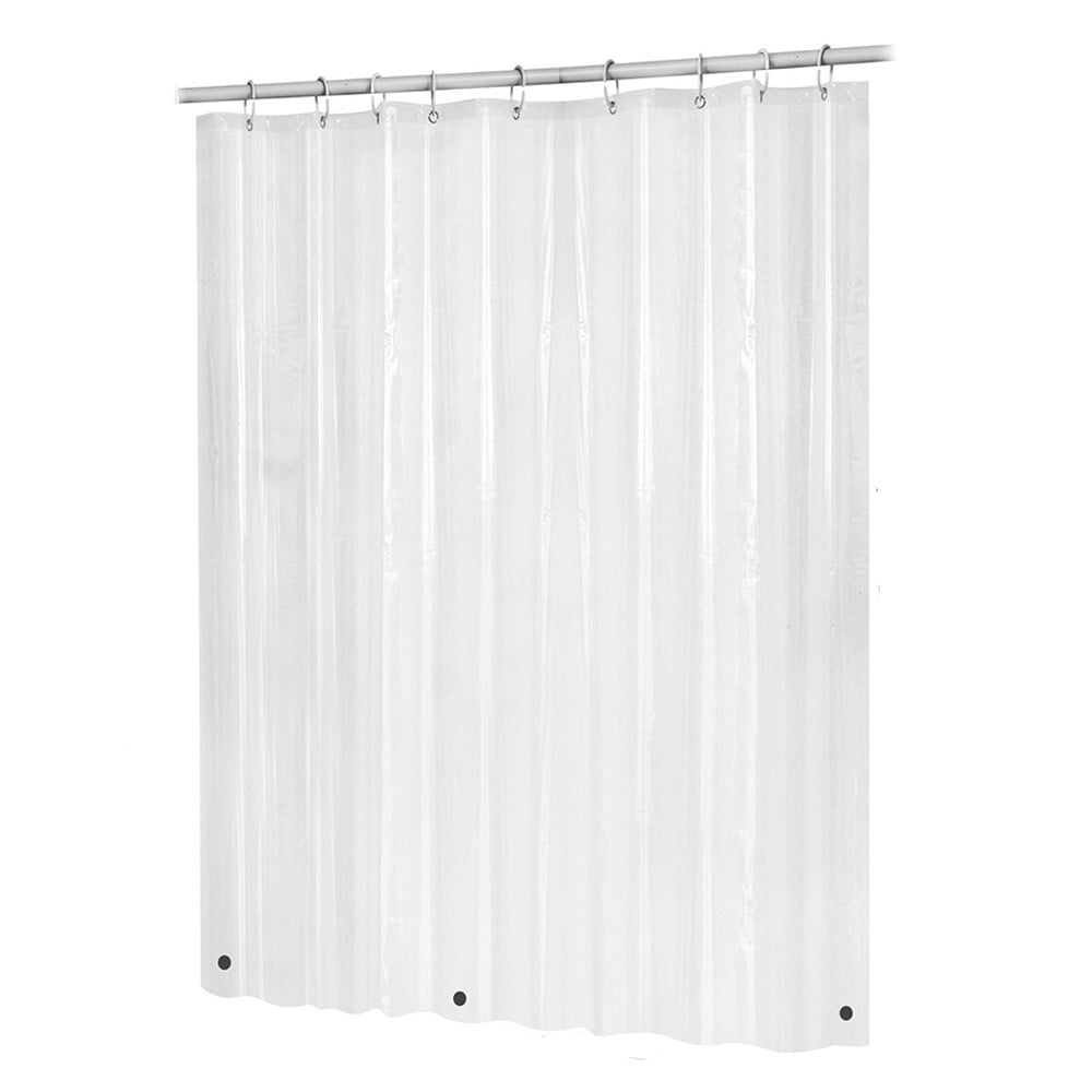 Iumwxz curtains Bath Shower Curtain Liner Clear Non Bathroom blackout curtains Clear Holiday Saving